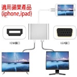 蘋果 Lighning TO HDMI/VGA/Audio