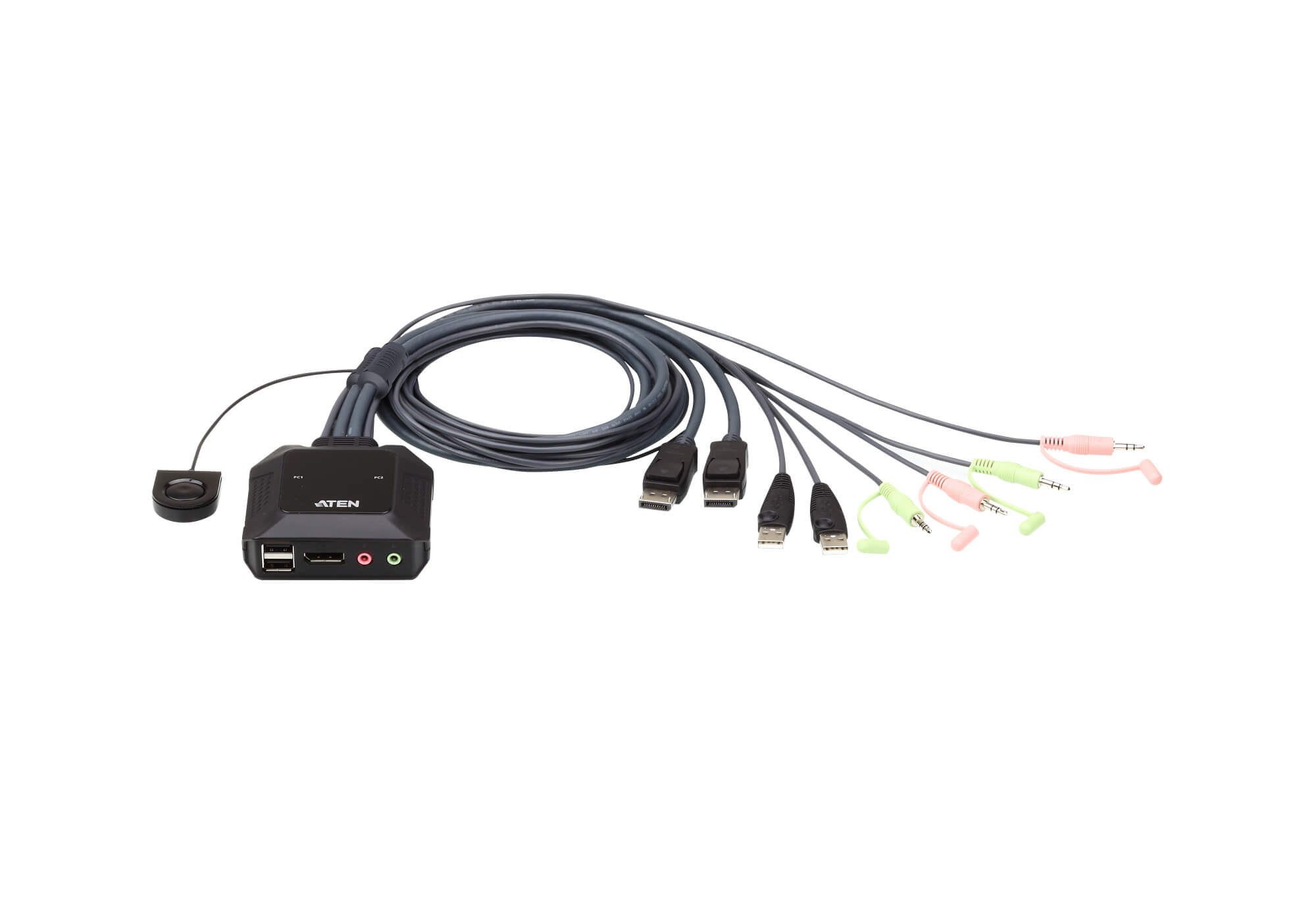 ATEN KVM CS22DP DisplayPort帶