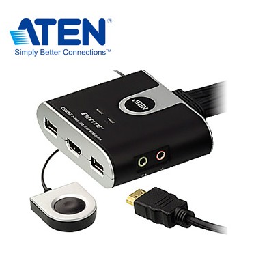 ATEN KVM CS692 1:2HUA帶線