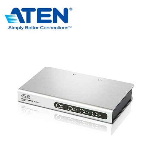 ATEN KVM CS74E 1:4P鐵含線