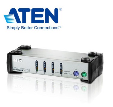 ATEN KVM CS84A 1:4P鐵含線