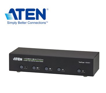 ATEN 4埠VGA切換+音VS0401