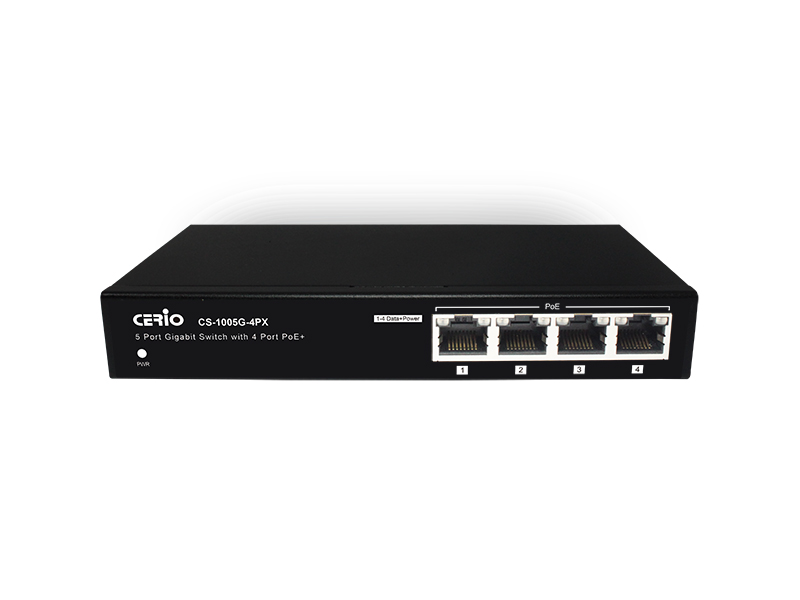 CERIO 智鼎 5埠Gigabit 含4埠POE