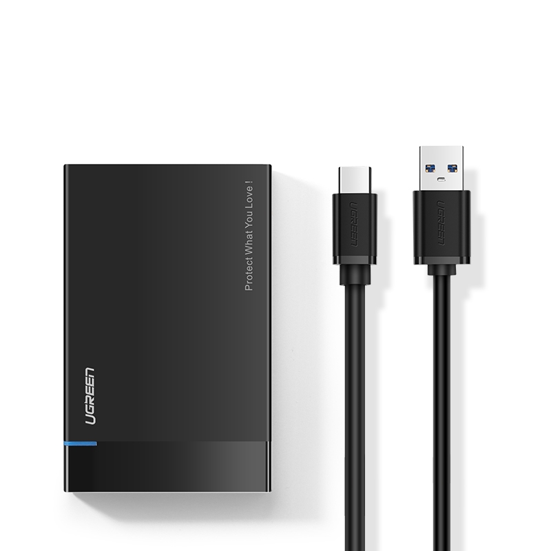 綠聯 2.5吋USB3.1 TYPE-C隨身硬碟外接盒