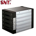 SNT 3.5"/2.5" SAS/SATA五槽硬碟抽取模組