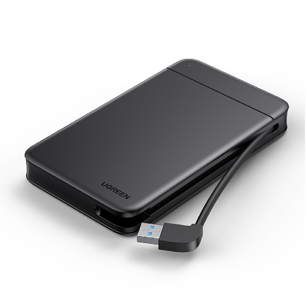 綠聯 2.5吋硬碟外接盒 帶線USB3.