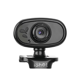 iSHOT 遠端視訊網路攝影機 免驅動 內建指向麥克風 適用視訊會議 直播觀賞 遠距教學 軟體拍照 錄音錄影 (054806160111) 視訊攝影機系列 電腦週邊系列