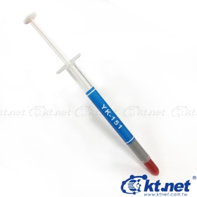 針管散熱膏2g 黑膏
 ◆廠牌:ktnet   針管狀◆材質:黑色導熱膏
◆重量: 2克
