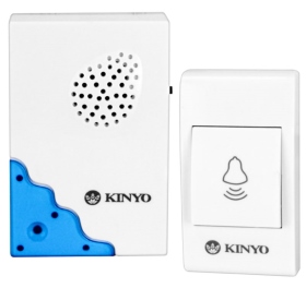 KINYO 直流式遠距離無線門鈴 (DB-371)(052318040111) 無線門鈴系列