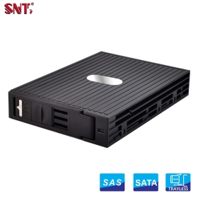 SNT SAS/SATA 2.5”硬碟轉接抽取盒