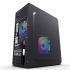 darkFlash Aries ATX 牡羊座 電腦機箱-黑 含8公分風扇1個 最超值的電競機箱機殼