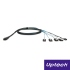 SHI101 SFF8087 to 4SATA(suppor    適用於各廠牌RAID卡  充份展現儲存設備及系統強大的儲存效能。